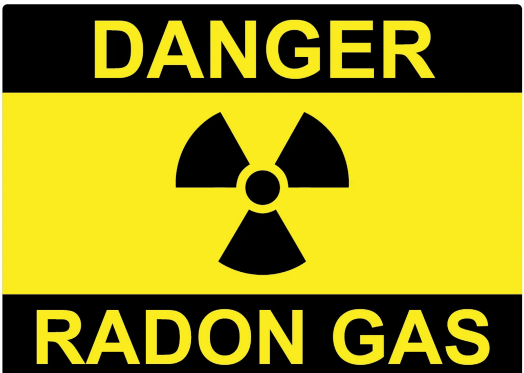 Home radon danger